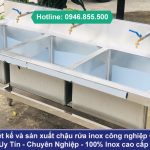 Chậu rửa inox công nghiệp là gì và có thể được sử dụng ở đâu?