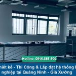 Chuyên Thiết kế Lắp đặt hệ thống bếp công nghiệp tại Quảng Ninh
