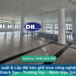 Chuyên Thiết kế & Sản xuất bàn ghế inox công nghiệp Giá Xưởng