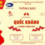 Thông báo lịch nghỉ lễ Quốc khánh mùng 2 tháng 9 năm 2024