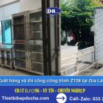 Xuất hàng và thi công công trình Z136 tại Gia Lâm – Hà Nội