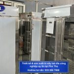 Thiết kế & sản xuất tủ sấy bát đĩa công nghiệp uy tín tại Phú Thọ
